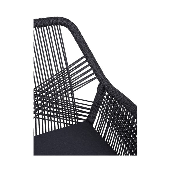 Pelēks masīvkoka dārza krēsls Pomona – Garden Pleasure-image-2