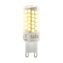 Siltas krāsas LED spuldze ar regulējamu spilgtumu un G9 spuldžu ietveri, 4 W – tala