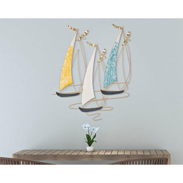 Metāla sienas dekors 79x98 cm Vela – Mauro Ferretti-image-1