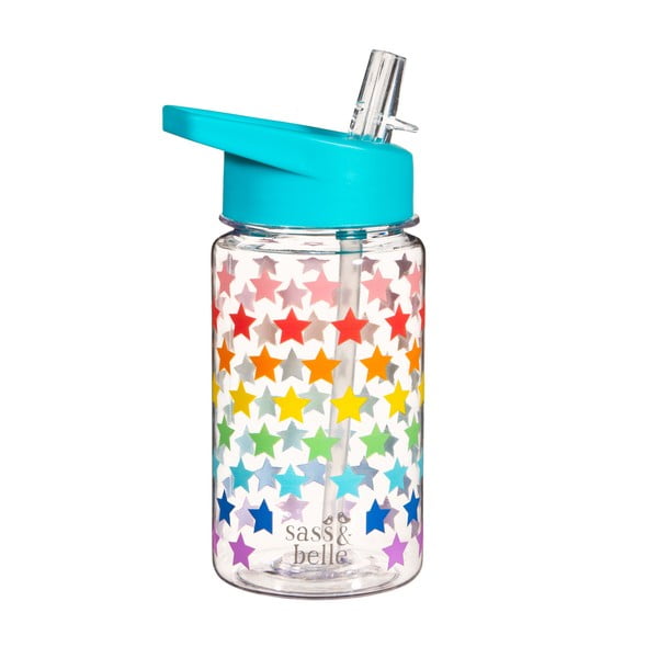 Bērnu pudele 400 ml Rainbow Stars – Sass & Belle