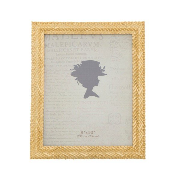 Dzeltens fotorāmis sveķu rāmī Mauro Ferretti Stick Glam, 25,3 x 30,5 cm-image-1