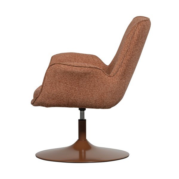 Oranžs atpūtas krēsls ar regulējamu sēdekļa augstumu Marten – WOOOD-image-3