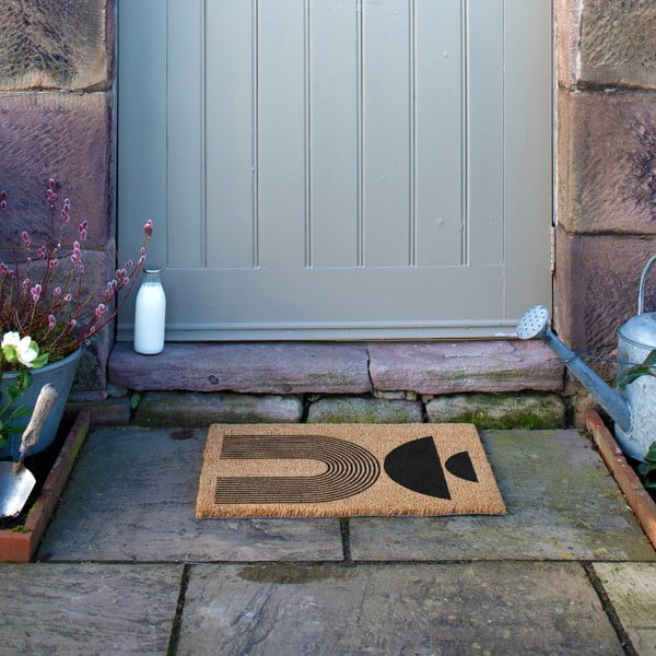 Kokosšķiedras kājslauķis 40x60 cm Half Moon – Artsy Doormats-image-4