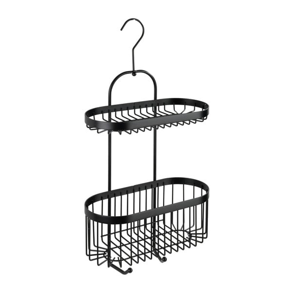 Melns 2 līmeņu trauks Wenko Classic Plus-image-1