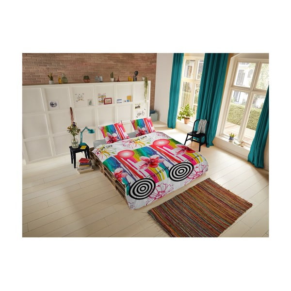 Kokvilnas gultasveļa HIP Tomorrow, 200 x 200 cm-image-1