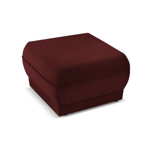 Sarkans samta pufs Lando – Micadoni Home-image-3