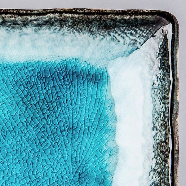 Zils keramikas šķīvis MIJ Sky, 29 x 12 cm-image-2