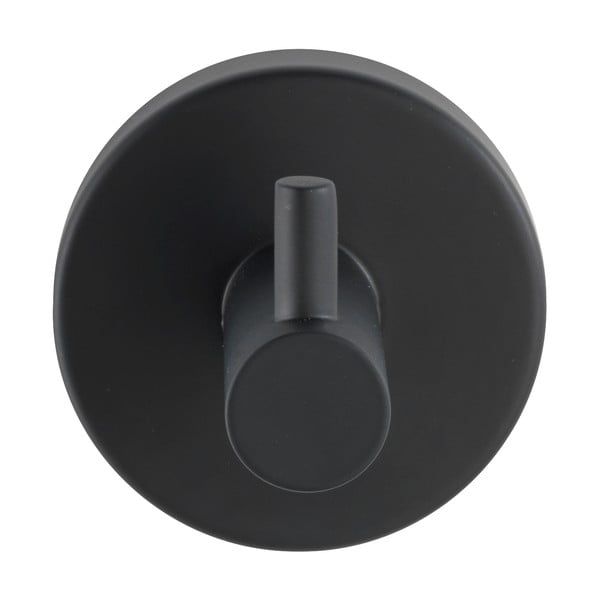 Matēti melns nerūsējošā tērauda sienas āķis Bosio – Wenko-image-2