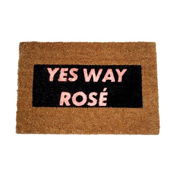 Dabīgā kokosšķiedras paklājs Artsy Doormats Glitter Yes, 40 x 60 cm
