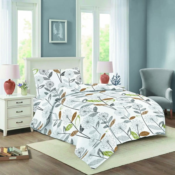 Kokvilnas gultas veļa 140x200 cm Nela – Cotton House