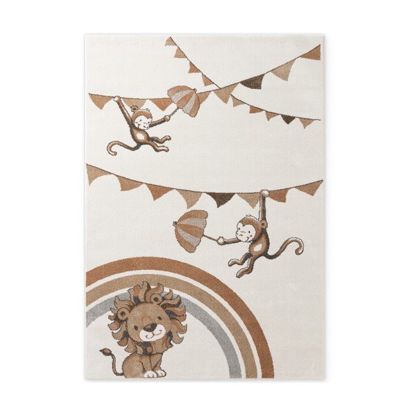 Krēmkrāsas bērnu paklājs 160x230 cm Roar like a Lion Rainbow Party – Villeroy&Boch