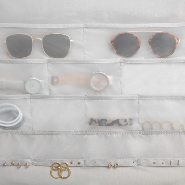 Piekaramais plastmasas drēbju skapja organizators – Rayen-image-3