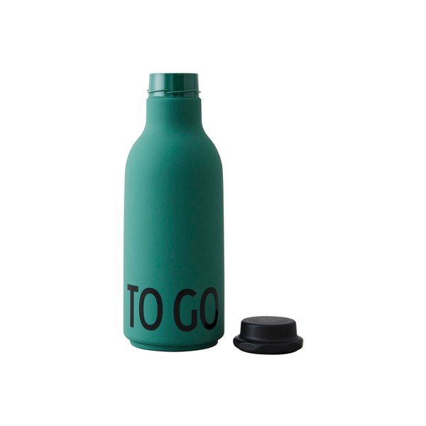 Zaļa ūdens pudele Design Letters To Go, 500 ml-image-2