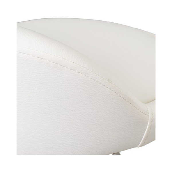 Balti mākslīgās ādas bāra krēsli ar regulējamu augstumu (2 gab.) (sēdekļa augstums 72 cm) – Casa Selección-image-1