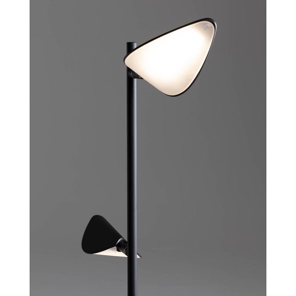 Melna LED stāvlampa (augstums 150 cm) Veleira – Kave Home-image-2
