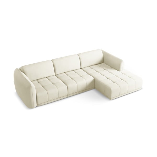 Balts stūra dīvāns (ar labo stūri) Hoku – Makamii-image-2