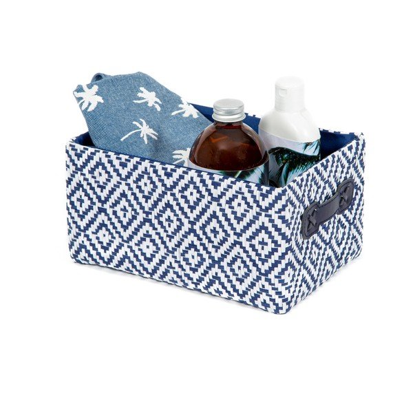 Vannas istabas tekstila uzglabāšanas grozs 23,5x16x12 cm Enzo – Compactor-image-3
