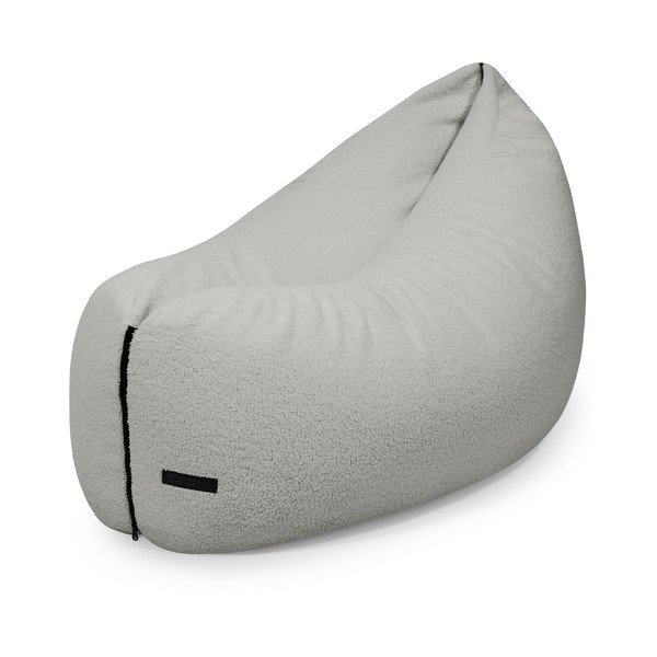 Gaiši pelēks bērnu sēžammaiss no buklē auduma Clip Clap 115 – SLOWDOWN