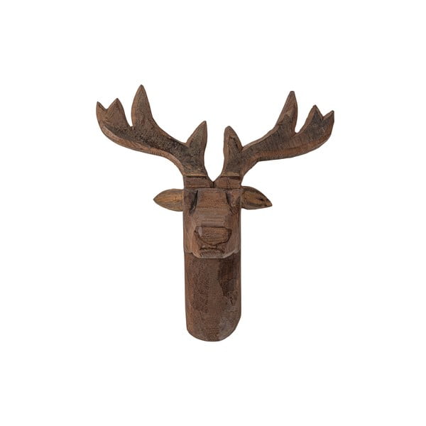 Koka sienas dekors 30x36 cm Stag – BePureHome