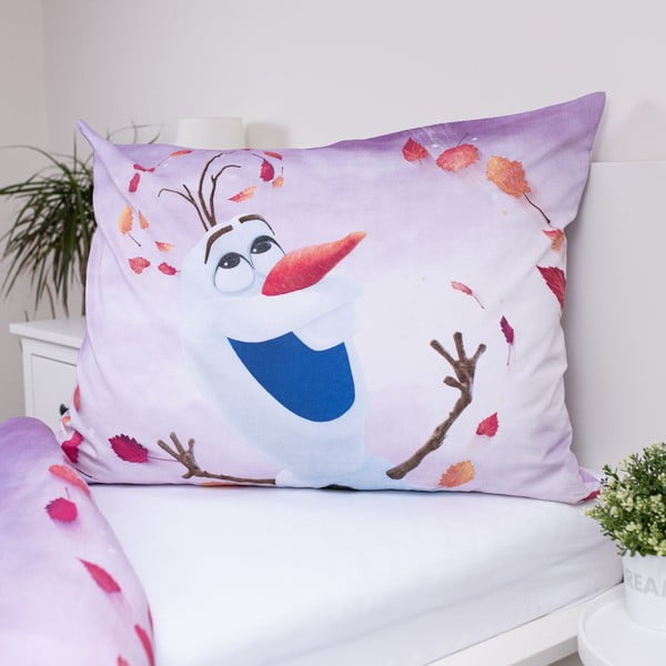 Vienguļamā kokvilnas bērnu gultas veļa 140x200 cm Frozen "Sky" – Jerry Fabrics-image-3