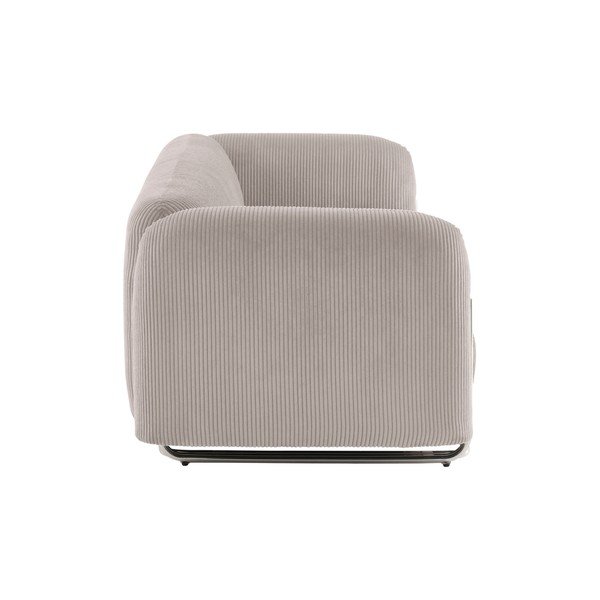 Pelēkbēšs velveta dīvāns 234 cm Everman – Jotex-image-2