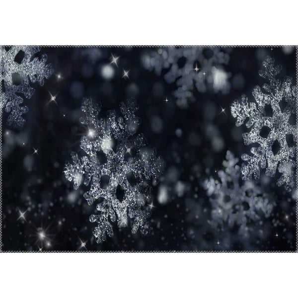 Paklājs Vitaus Ziemassvētku periods BW Sniegpārsliņa, 50 x 80 cm