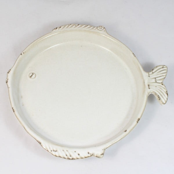 Keramikas šķīvis Zivis, 20x18,5 cm