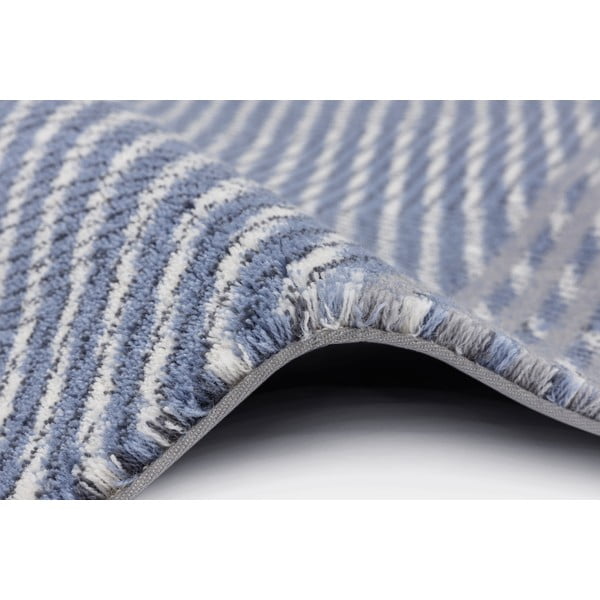 Gaiši zils vilnas paklājs 160x240 cm Mesh – Agnella-image-2