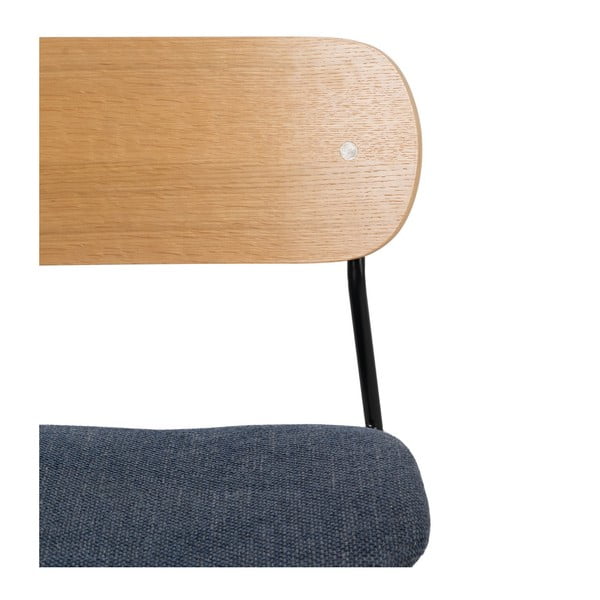 Zili/dabīga toņa pusdienu krēsli (4 gab.) Moe – Ixia-image-4