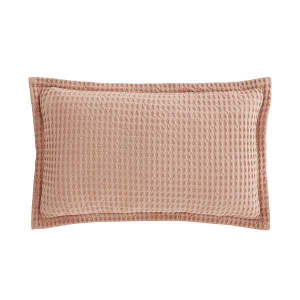 Kokvilnas dekoratīvais spilvens 30x50 cm Jaipur Chunky Waffle – Pineapple Elephant