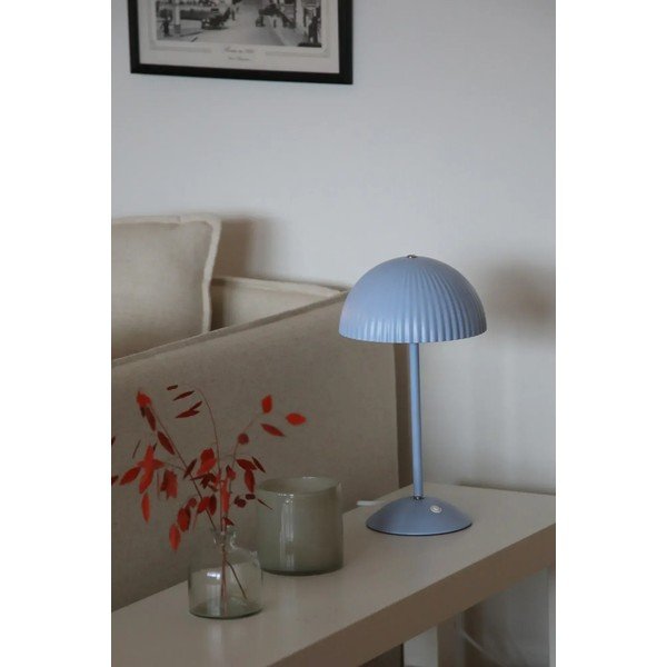 Zila metāla galda lampa ar metāla abažūru (augstums 33,5 cm) Zin – Markslöjd-image-1