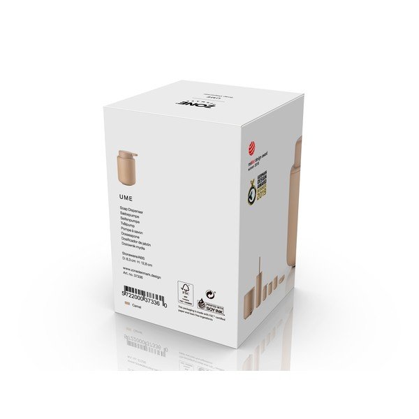 Bēšs akmensmasas ziepju dozators 250 ml Ume – Zone-image-4