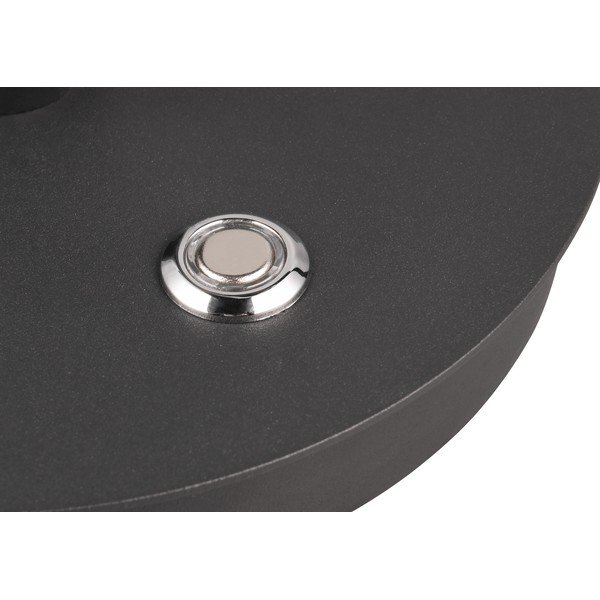 Melna LED galda lampa ar metāla abažūru (augstums 56 cm) Nala – Trio Select-image-3