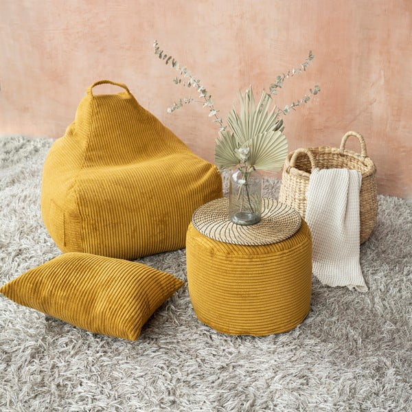 Zils velveta bērnu sēžammaiss Game Amuse – SLOWDOWN-image-1