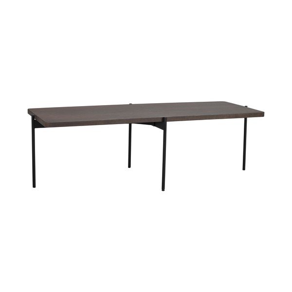 Brūns oškoka kafijas galdiņš 145 x 60 cm Shelton - Rowico-image-3