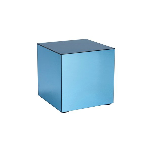 Stikla sānu galdiņš 45,5x45,5 cm Cube – Ellos Home