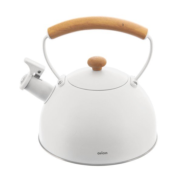 Balta nerūsējošā tērauda tējkanna 3 l Whiteline – Orion-image-1