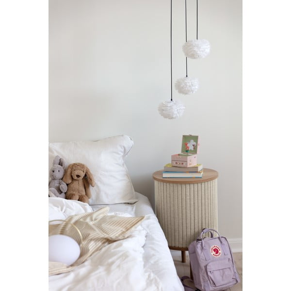 Melna piekaramā lampa Rosette mini – UMAGE-image-3