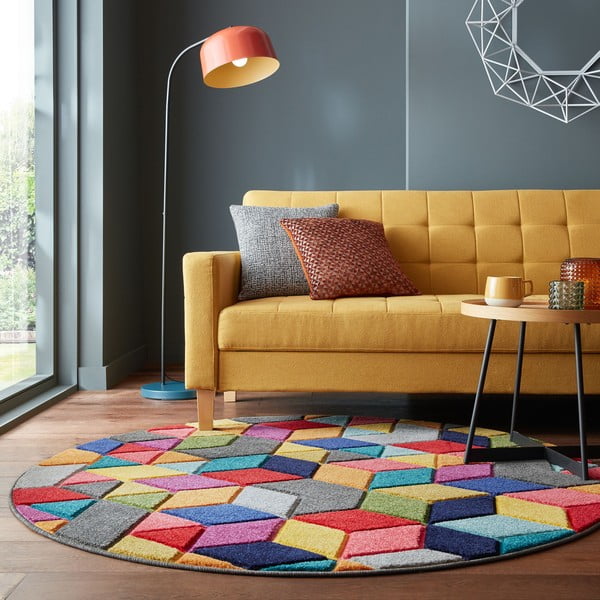 Apaļš paklājs ø 160 cm Dynamic – Flair Rugs-image-1