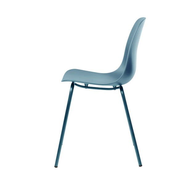 2 pelēkzilu krēslu komplekts Unique Furniture Whitby-image-3