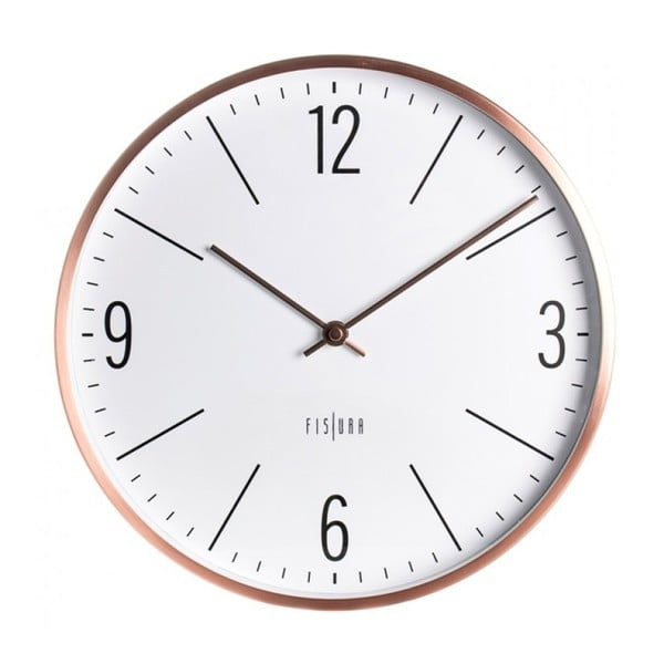 Cosmopolitan Balts pulkstenis, 30 cm