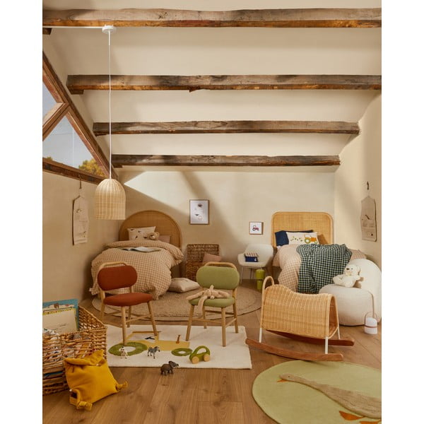 Zaļš bērnu krēsls Helda – Kave Home-image-1