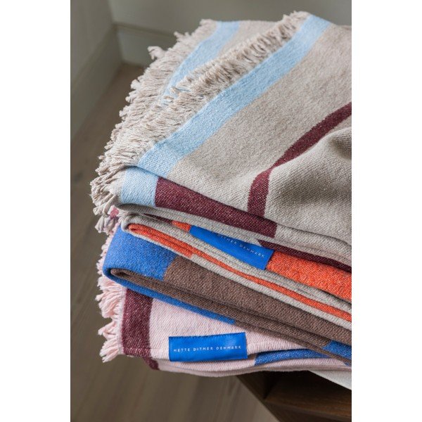 Bēšs pleds 130x175 cm Studio – Mette Ditmer Denmark-image-4