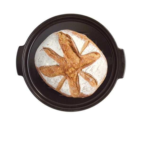 Melna keramikas maizes forma Emile Henry, ⌀ 29,5 cm-image-2