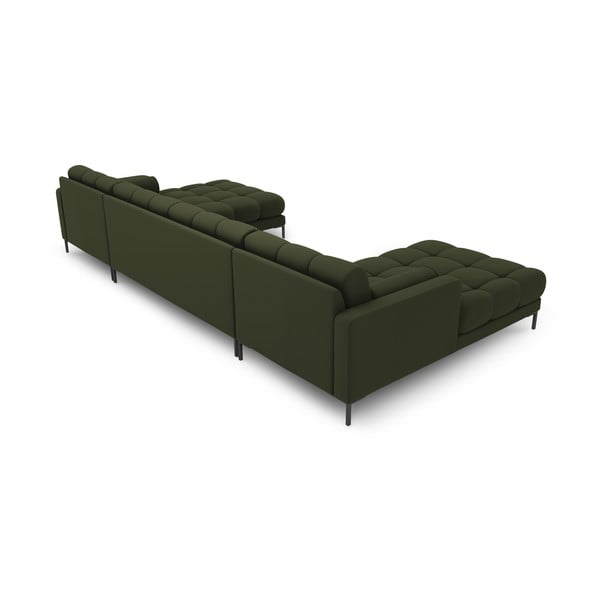 Zaļš stūra dīvāns (U veida) Bali – Cosmopolitan Design-image-4