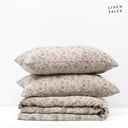 Dabīga toņa vienguļamā lina gultas veļa 140x200 cm Botany 2 – Linen Tales