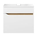 Balts zems/piekarams skapītis bez izlietnes 60x53 cm Set 857 – Pelipal