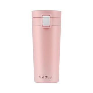 Rozā ceļojumu termo krūze Vialli Design Fuori, 400 ml