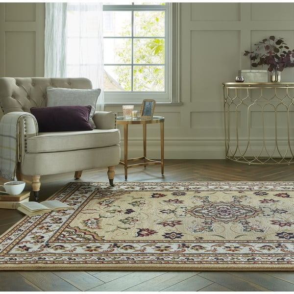 Bēšs paklājs 120x170 cm Sherborne – Flair Rugs-image-1