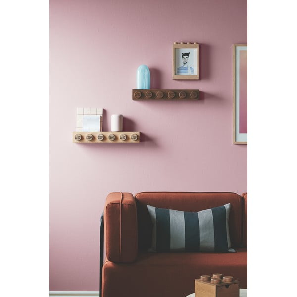 Bērnu sienas plaukts no ozolkoka LEGO® Wood-image-1